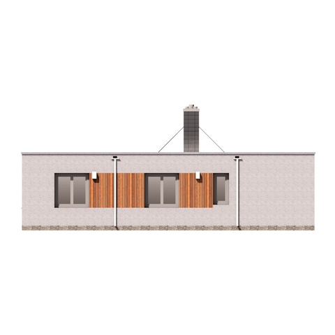 Фасад будинку 109 м2 Трипілля 