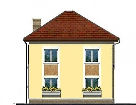 будинок проект, задній фасад