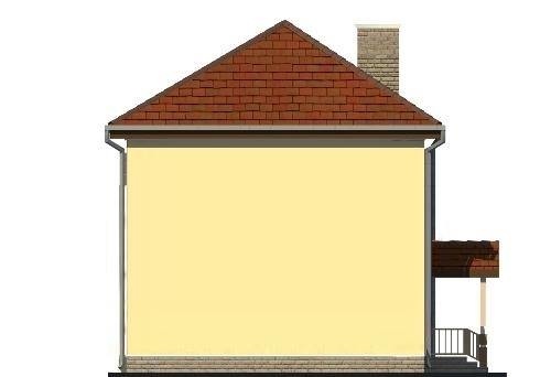 будинок проект лівий фасад