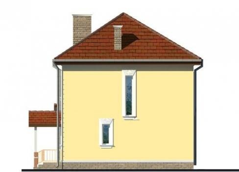 проекти котеджу правий фасад