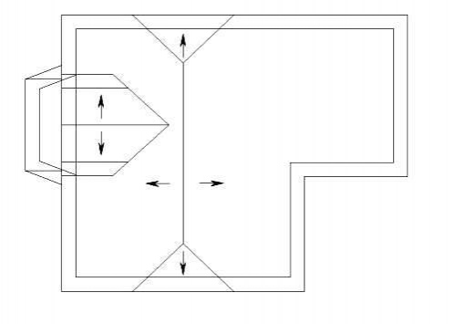 План кровли