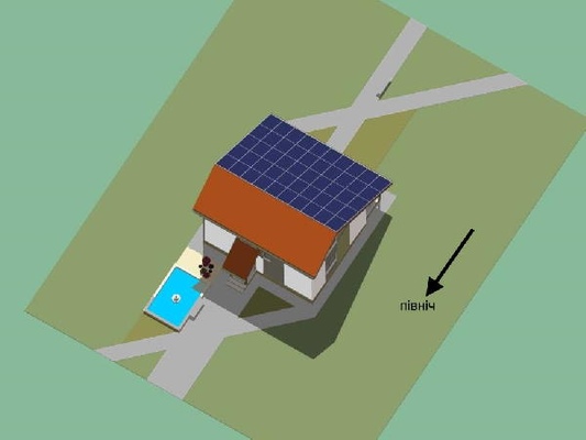 План покрівлі