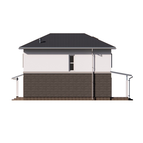 Фасад будинку, проект Марта 2, 118 м2