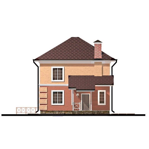 головний фасад будинку