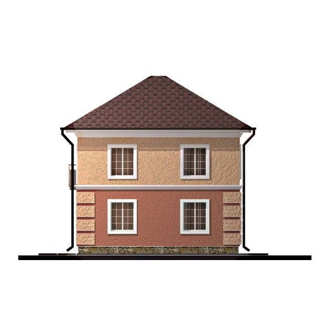 задній фасад будинку