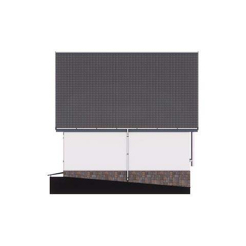 Фасад будинку 120 м2 Паша 6