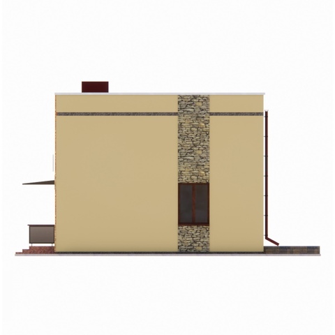 будинок проект, Вова 3, правий фасад