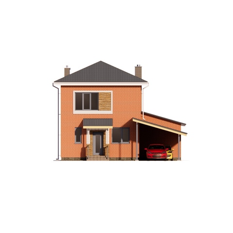 Фасад будинку, проект Марта