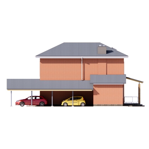 Фасад будинку, проект Марта