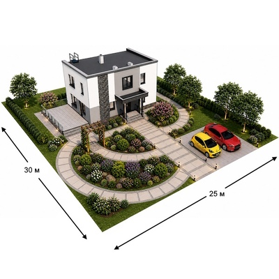 Plan dachu Kociubińskie Modern