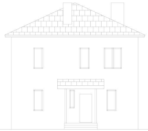 будинок проект, Маша SE 2, головний фасад 
