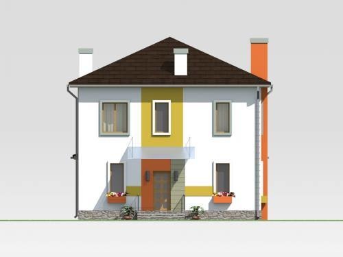 будинок проект, Маша SE 12, головний фасад 