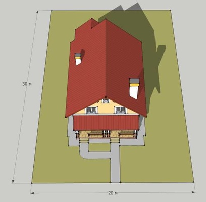 План покрівлі