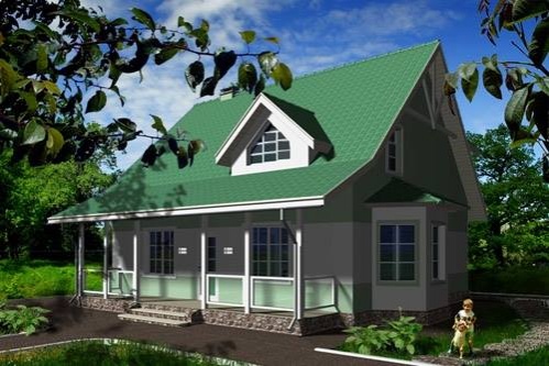 House plan - Nadiya 4 Main facade