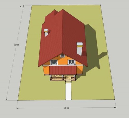 План покрівлі