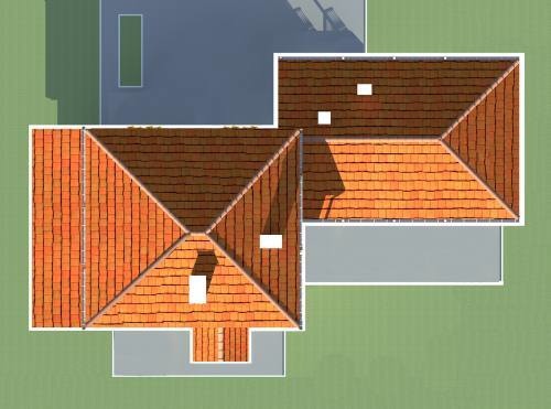 План покрівлі