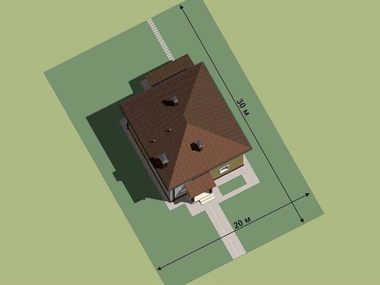 План покрівлі