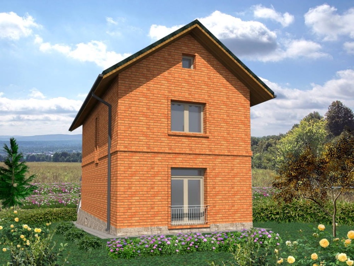 ready made home design - Tula 139 sqm Rear facade