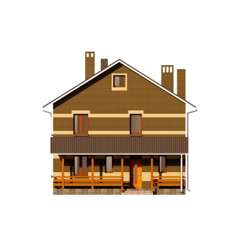 фасад будинку 145 м2 Олег 4