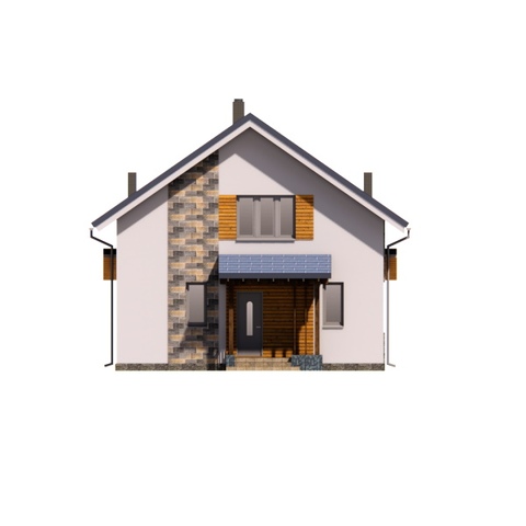 головний фасад будинку Аліна