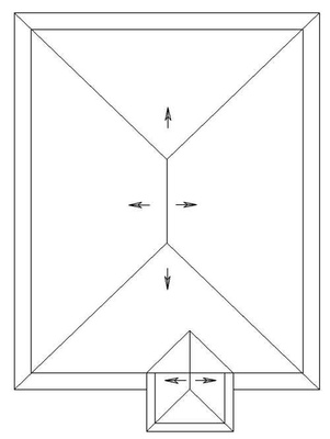 План покрівлі