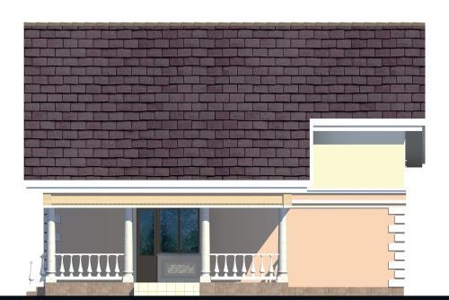 Бічний фасад будинку