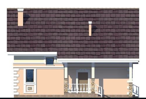 Бічний фасад будинку