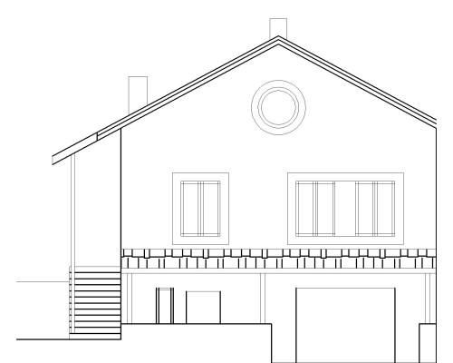 головний фасад будинку