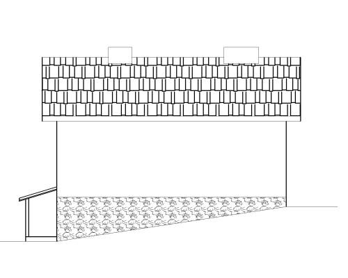 лівий фасад будинку