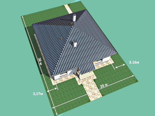 План покрівлі