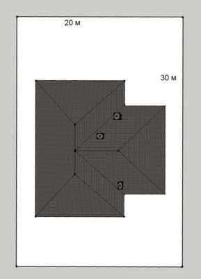 План покрівлі