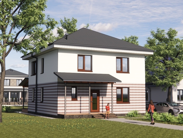 Lolita house project 6 156m2 Main facade