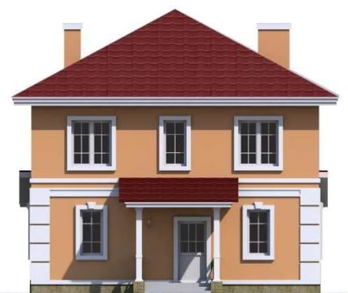 головний фасад будинку