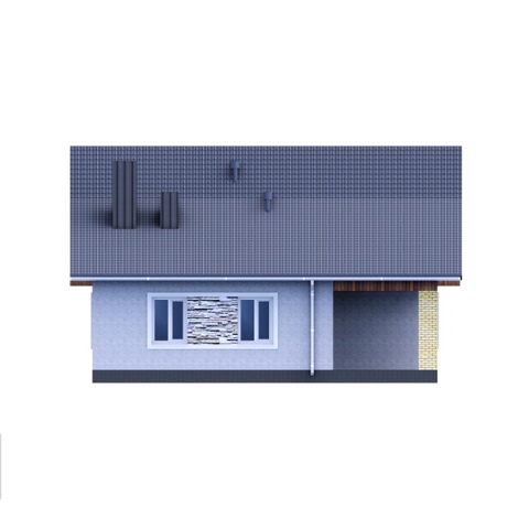 будинок проект, Борисполь, бічний фасад 