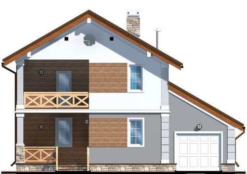 головний фасад будинку