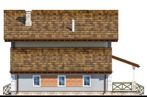 лівий фасад будинку