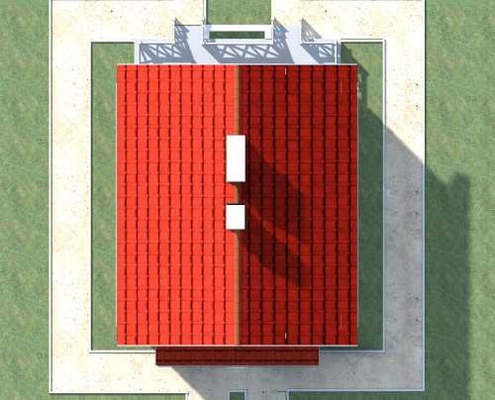 План кровли