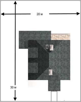 План покрівлі
