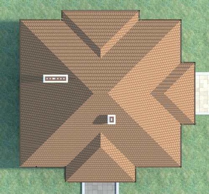 План покрівлі