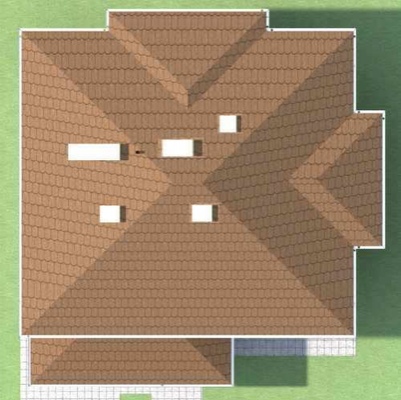 План кровли