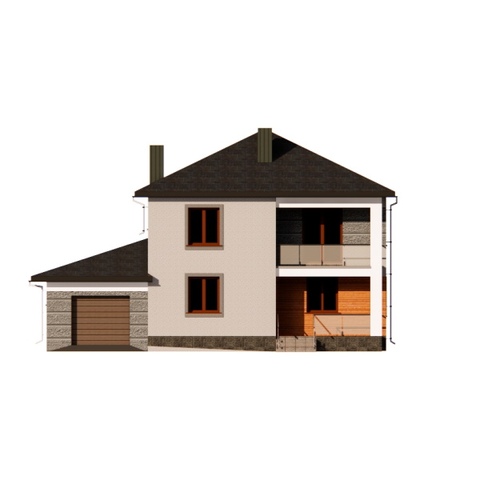 проект будинку, Ласточка 15, 195 м2