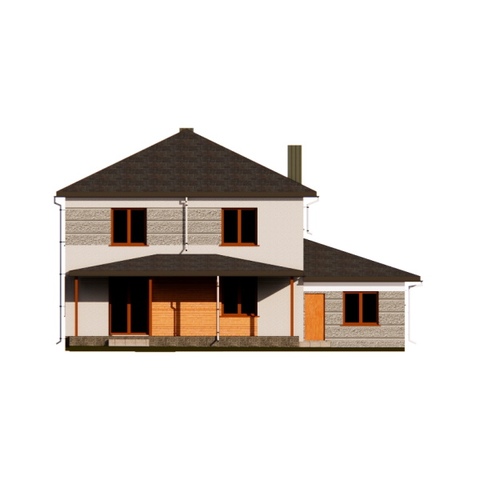 проект будинку, Ласточка 15, 195 м2