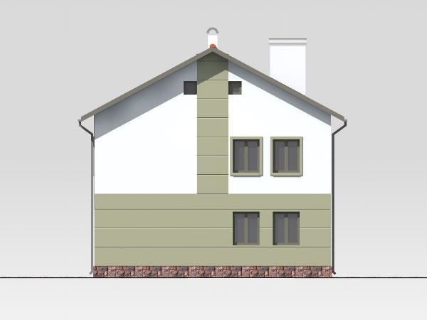 проектування будинків Україна Регіна 2 199 м2 північно західний фасад