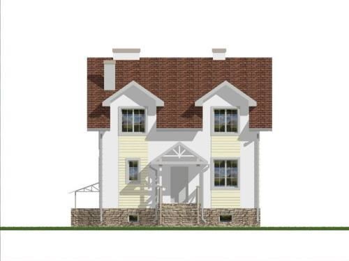 головний фасад будинку Даша 2 