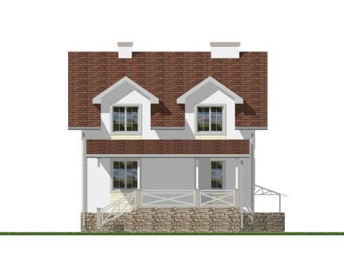 задній фасад будинку Даша 2 