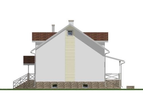 правий фасад будинку Даша 2 