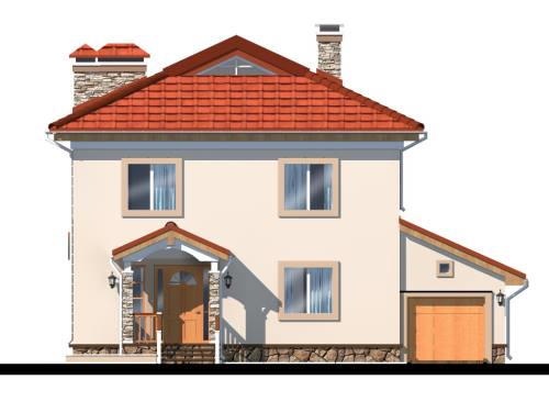 будинок проект, Артем 2, головний фасад