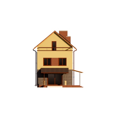 проект Жуляни, фасад будинку