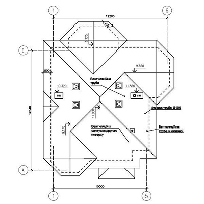 План кровли