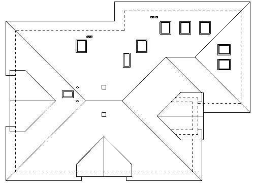 План покрівлі